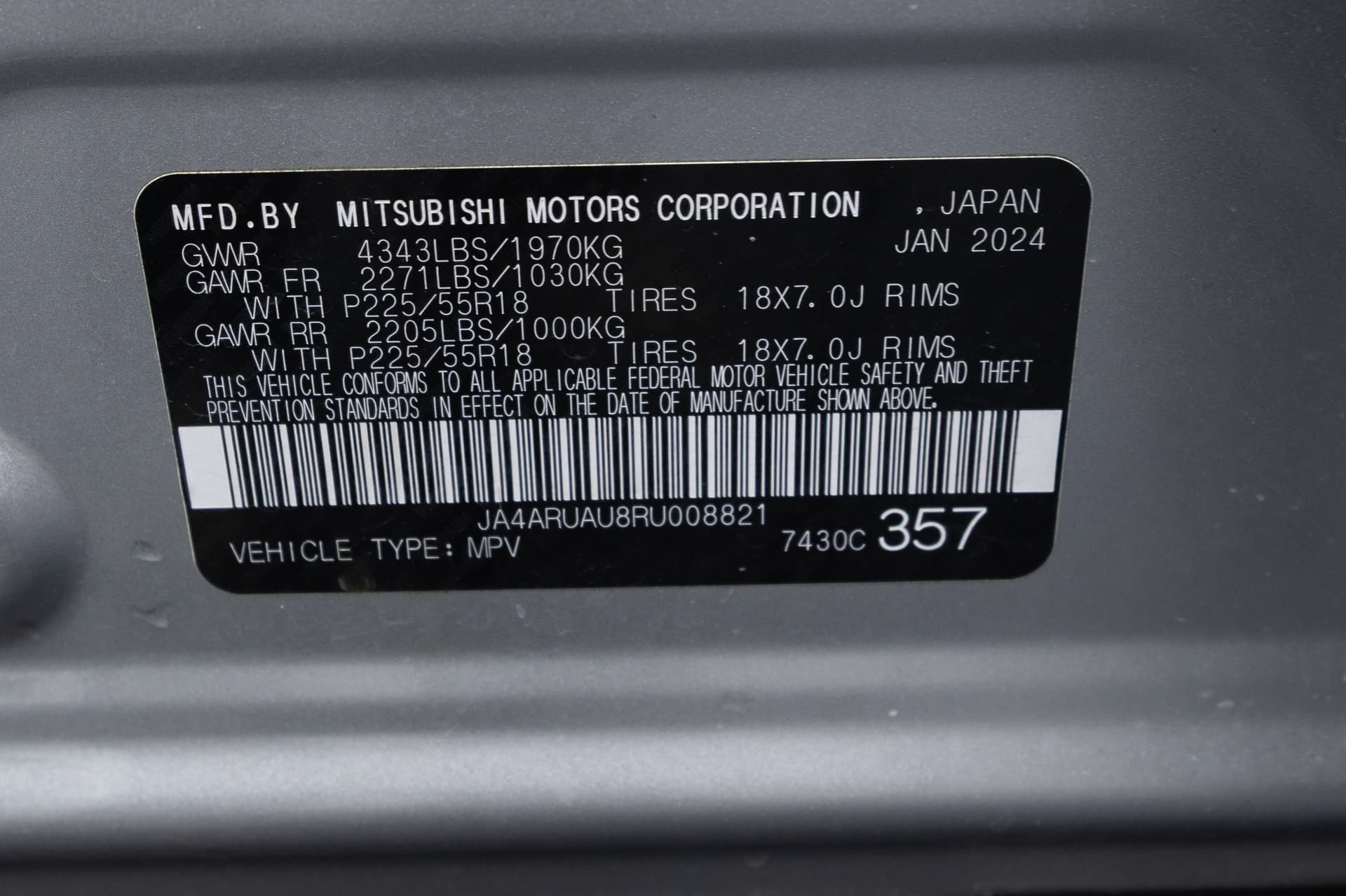 MITSUBISHI Outlander 2024 - 10