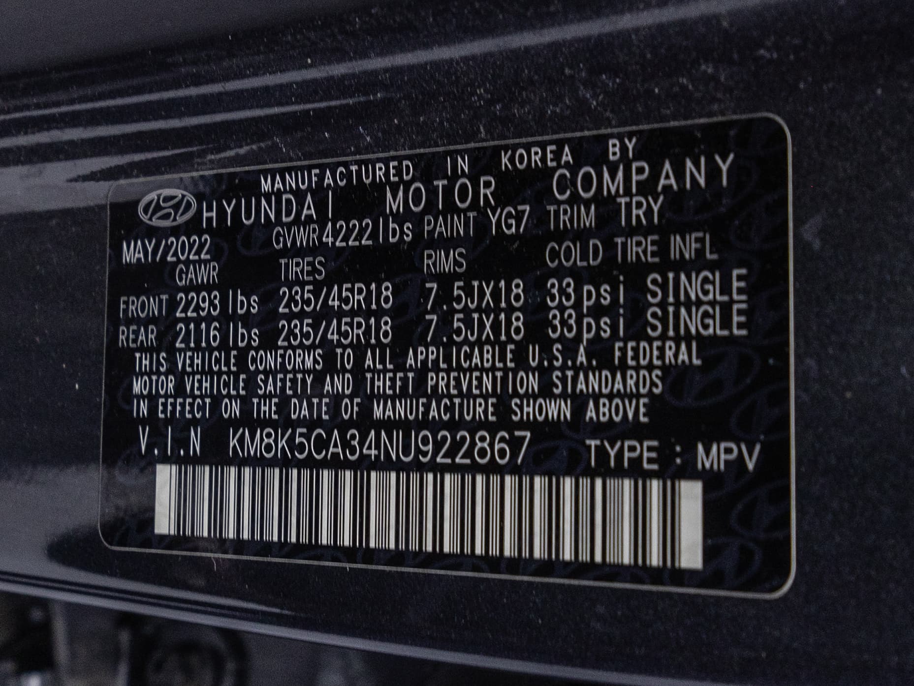 HYUNDAI Kona 2022 - 10