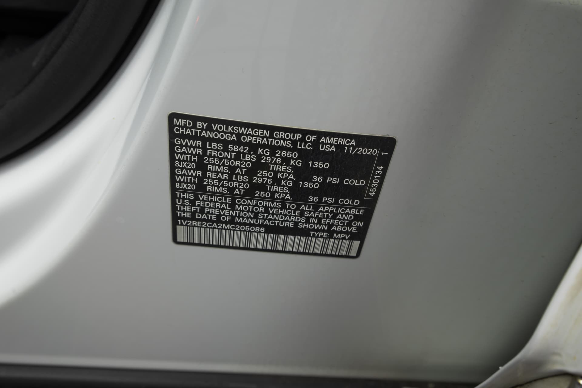 VOLKSWAGEN Atlas Cross Sport 2021 - 3
