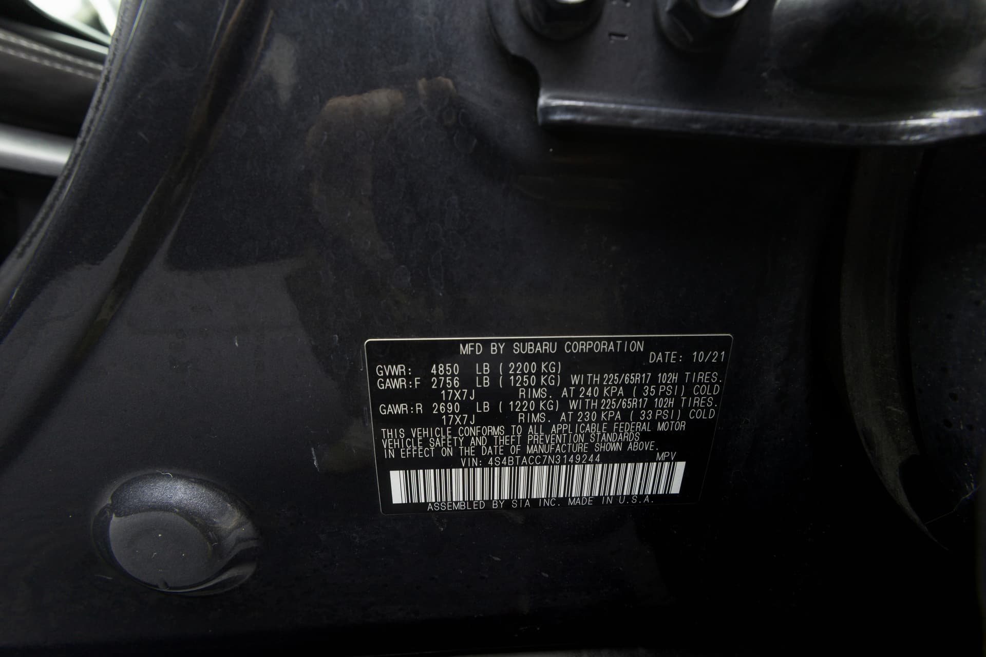 SUBARU Outback 2022 - 3