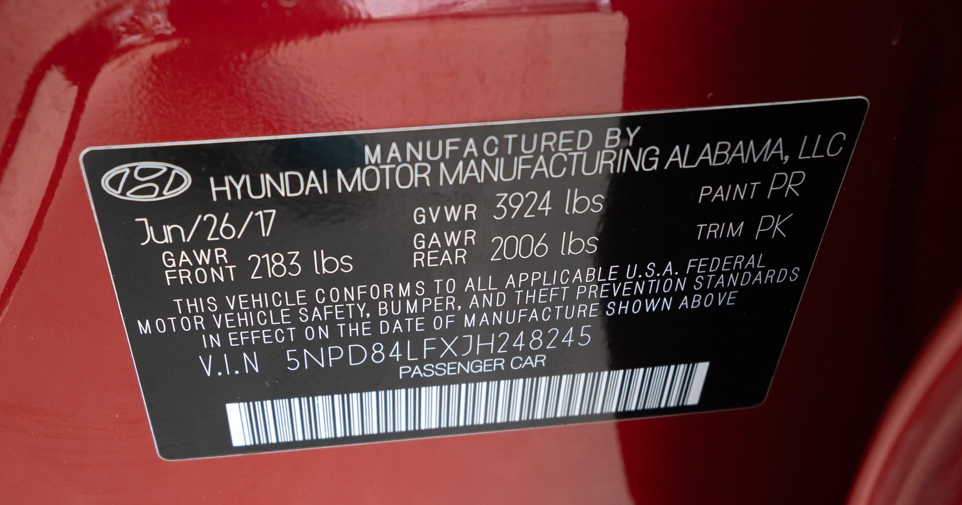 HYUNDAI Elantra 2018 - 10