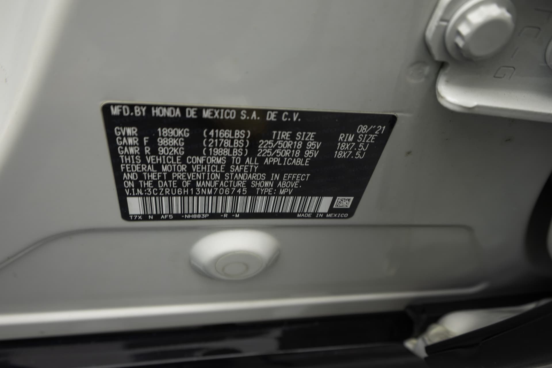 HONDA HR-V 2022 - 3