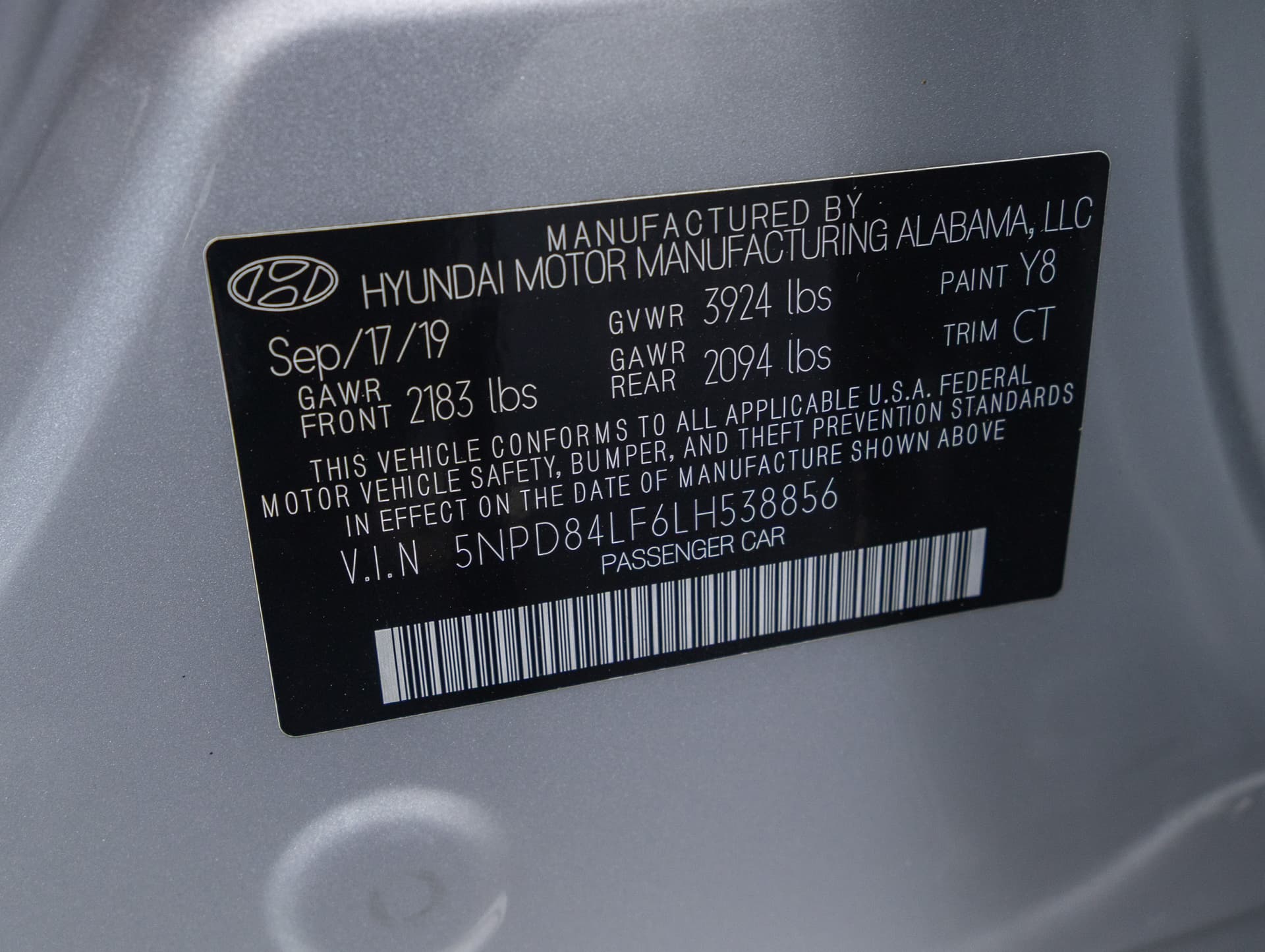 HYUNDAI Elantra 2020 - 10